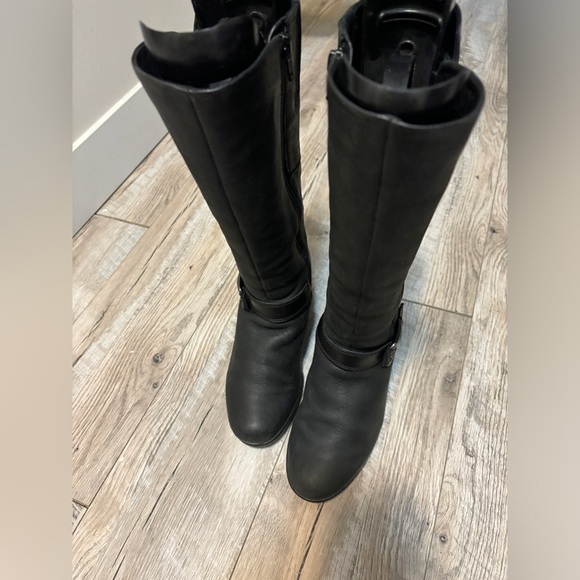 Ecco Genuine Leather Boots - Black - Picture 5 of 7